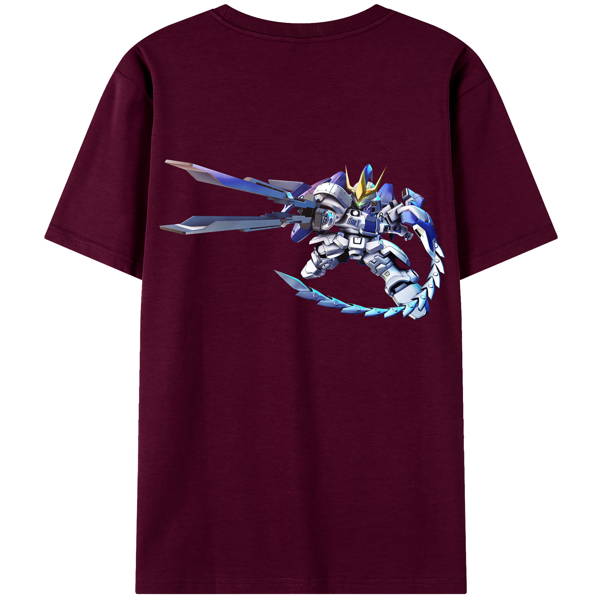 （画像用） 機動戦士ガンダム Mobile Suit Gundam レディース半袖Tシャツ(バックプリント)